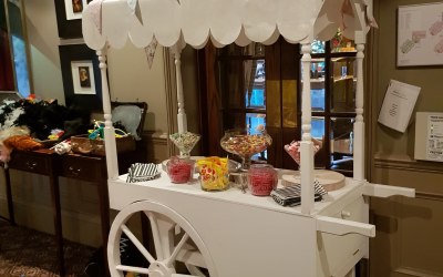 Sweet cart and Chocolate Fountains