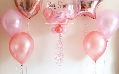 Personalised bubble balloons and bouquets 