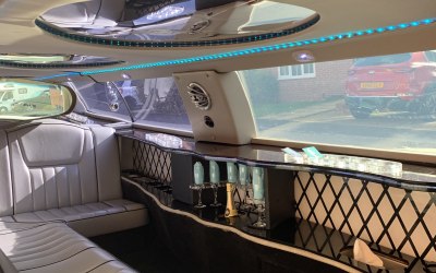 8 seater Limousine interior
