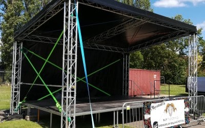 6x4 outdoor stage linconshire 