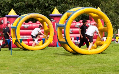 Inflatable games - it's a knockout