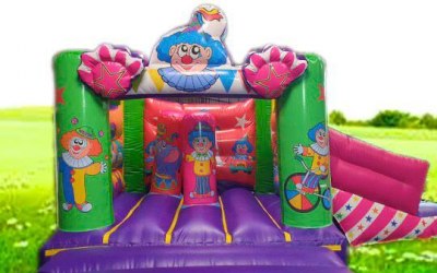 Clown Castle with Slide