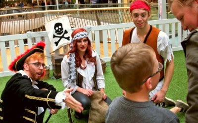 Learn to be a Pirate and interactive family shows