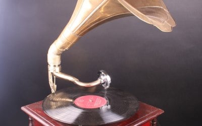 Gramophone for hire