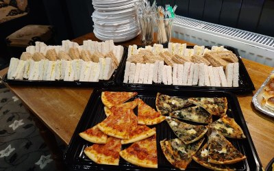 Selection of Freshly made sandwiches 