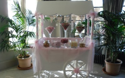 hire wedding sweet cart candy cart