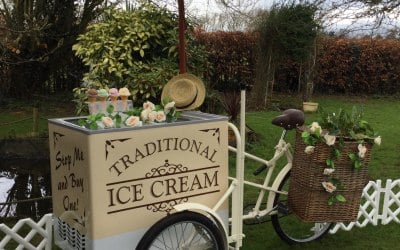 Ice cream bike, Catering for your romantic wedding and fun  parties