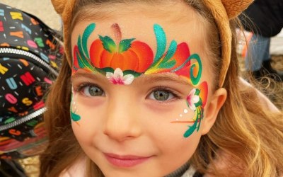 Pumpkin Face Painting