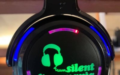 Here are our flashing headsets they come in 2 or 3 channels and change colour depending on what channel the wearer is listening to, GREEN,RED OR BLUE :)