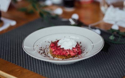 Raspberry & Vanilla Cheesecake