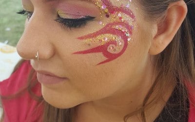 Tribal Festival. Face Painting. Impeccable Parties. Coventry. Warwickshire