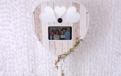 The Story Rustic Heart Photobooth