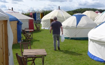 Yurts and Bell Tent Glamping Villages for weddings, parties and private events