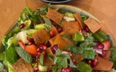 Fattoush Salad & Olives