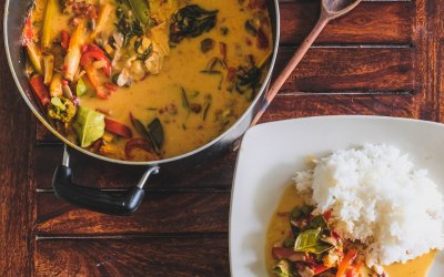 Caribbean Fusions Vegetable Curry