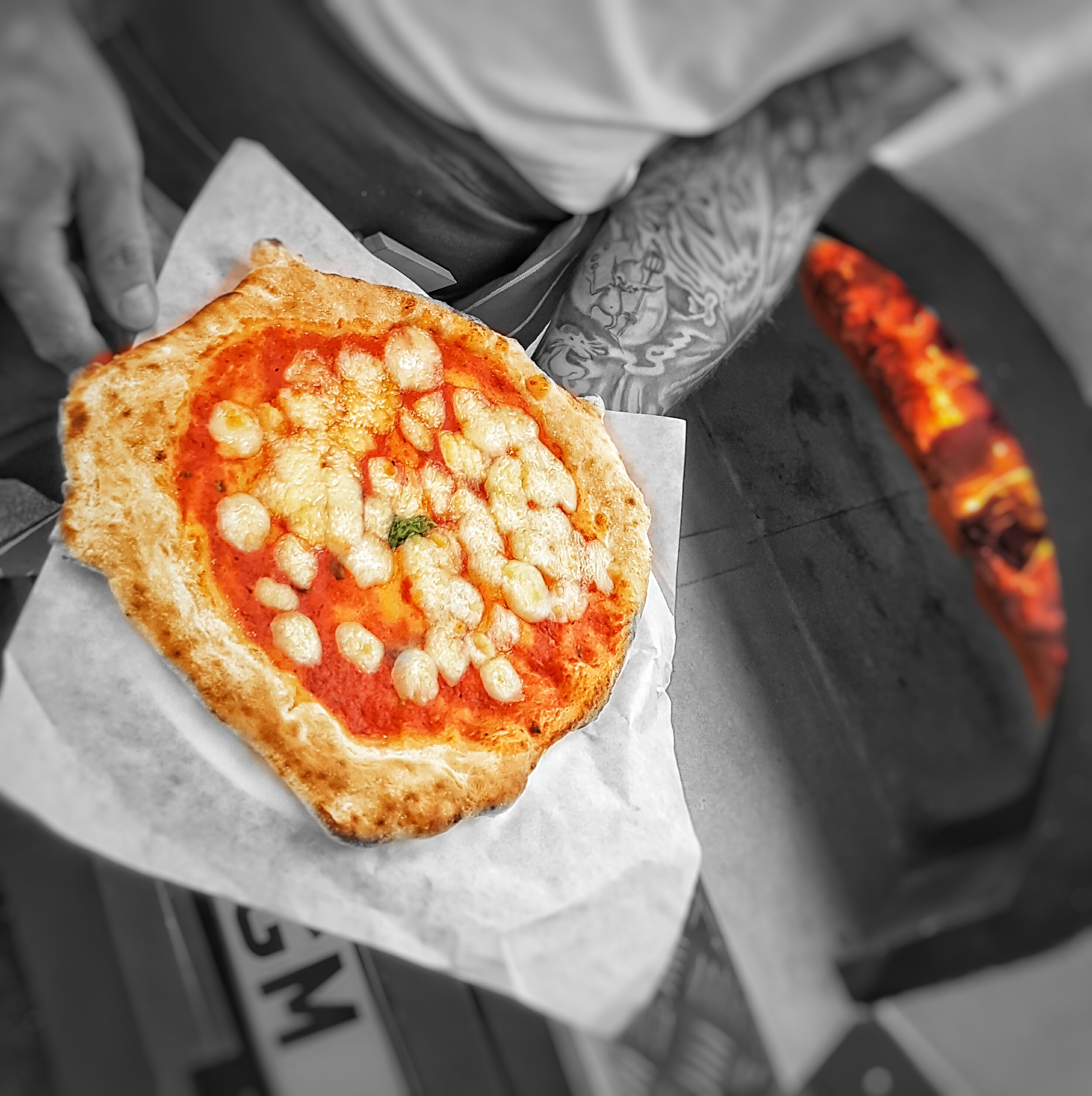 Mobi Pizzeria Pizza Vans Cambridgeshire