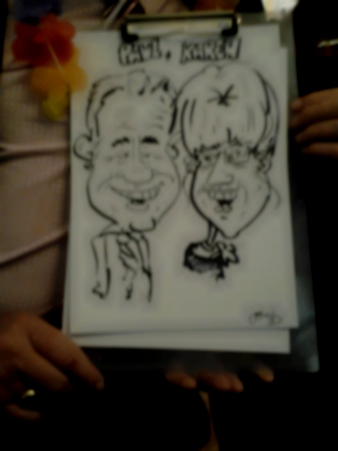 Snap Caricaturist for hire in Kent