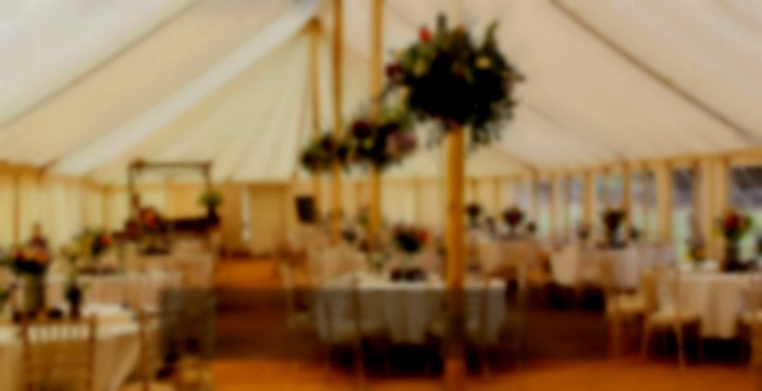 Available for hire Traditional Pole Wedding Marquee