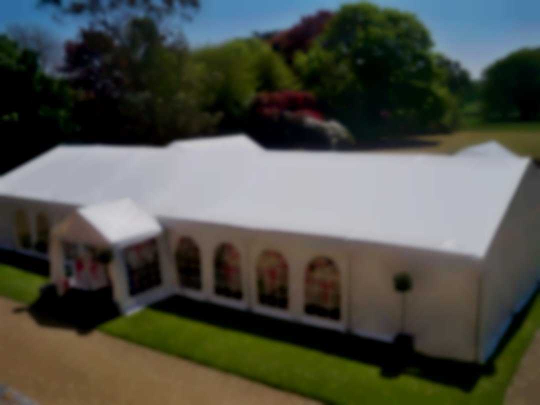 Marquee with porch