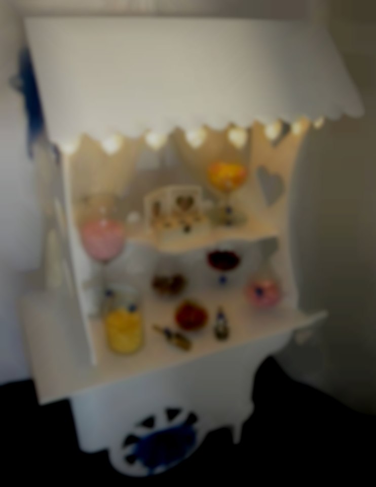 This is our large sweet cart large sweet cart