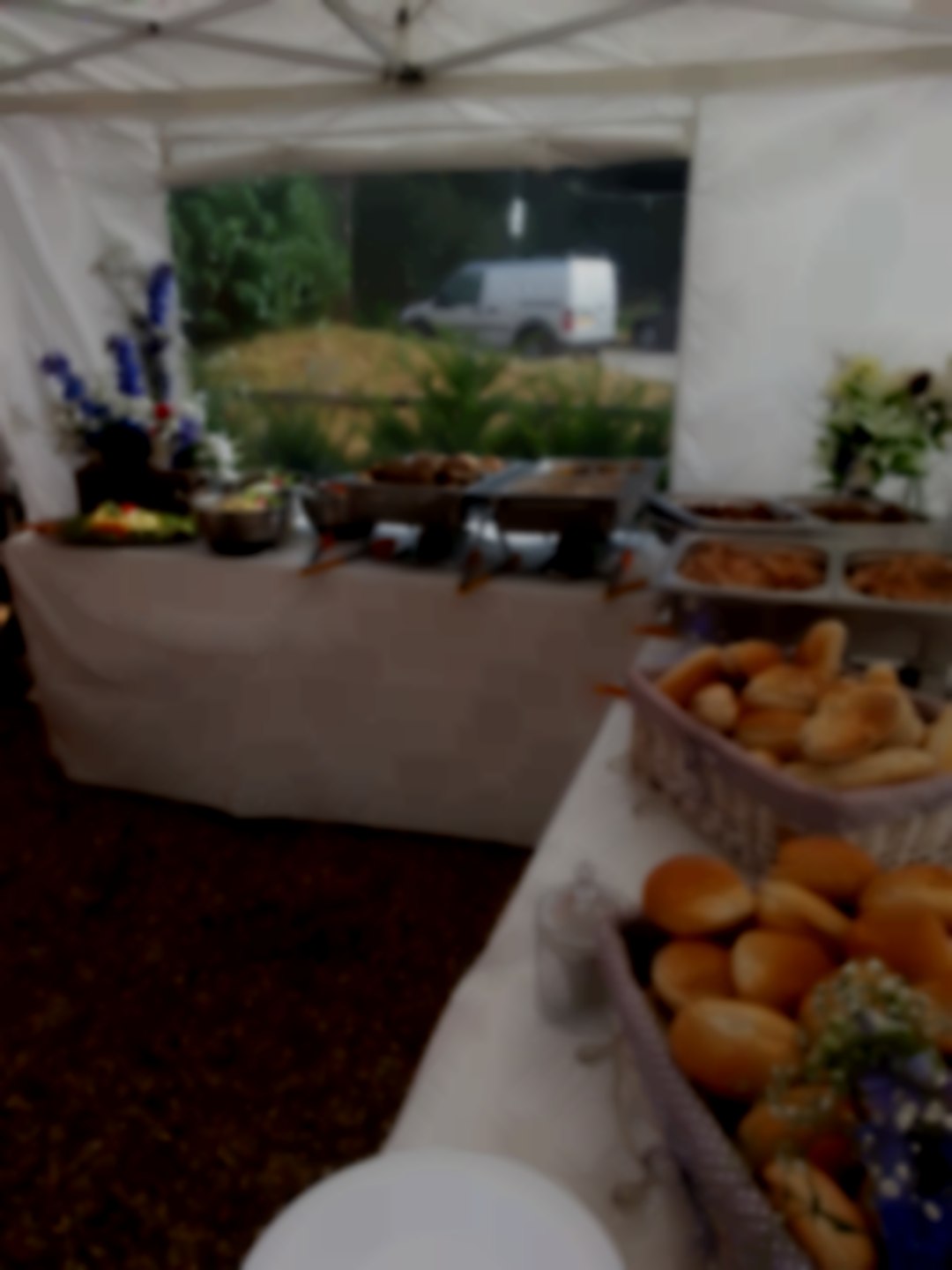 various arrangements dependent on site Typical self service style for your guests to help them selves