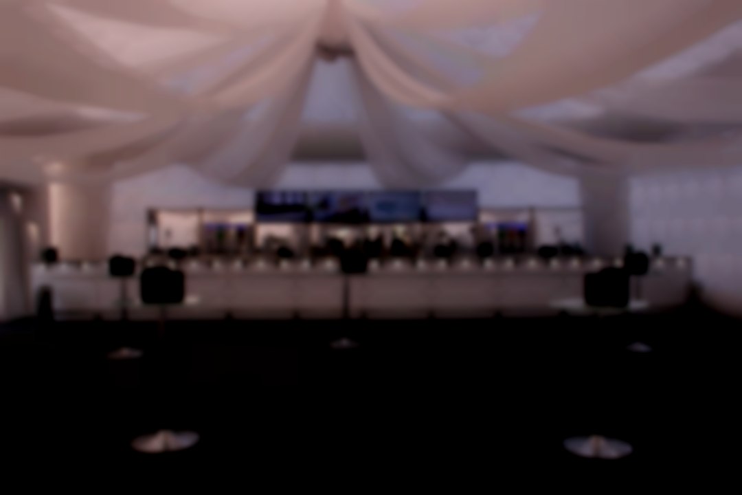 12M Zipbar with back bar system and digital screen advertising.