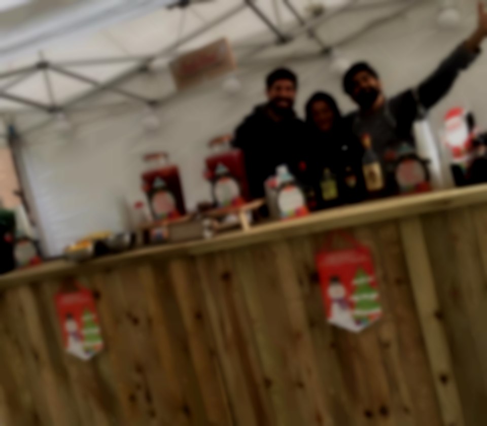 Cocktail Bar at the Christmas Market for Atlantic Quay