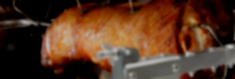Hog roast ready to serve SK Hog Roast