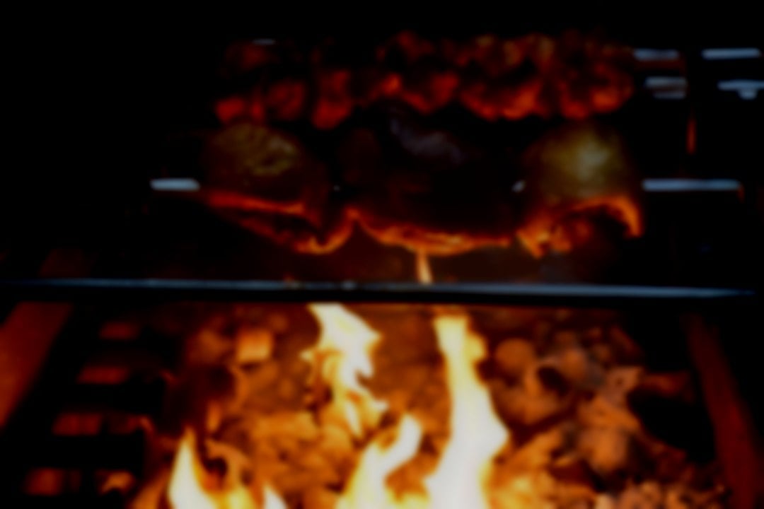 Picanha beef on our Brazilian BBQ rotisserie perfect for large summer parties Fabulous BBQ Brazilian BBQ rotisserie