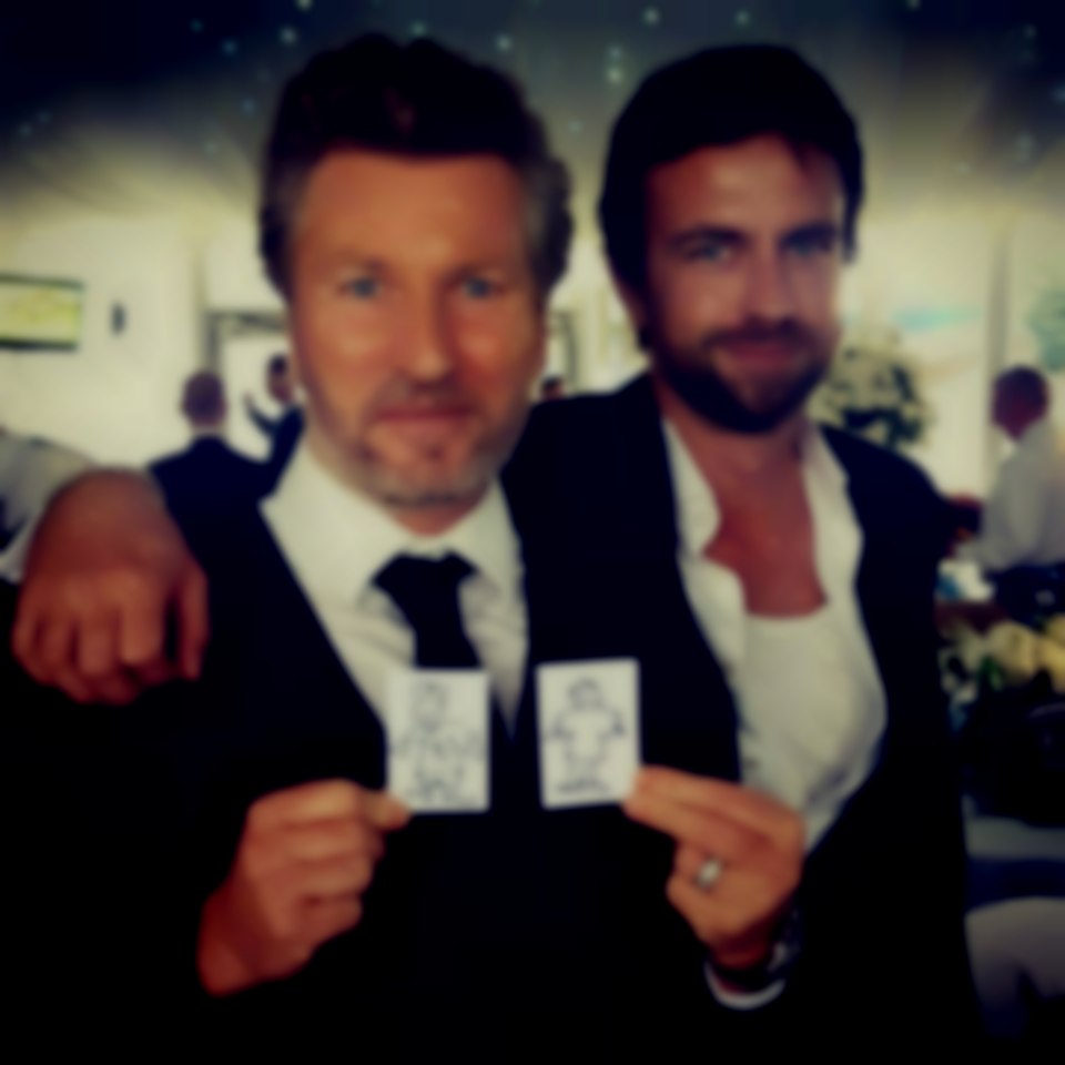 Robbie Savage had his mind read! Harrison the Perceptionist