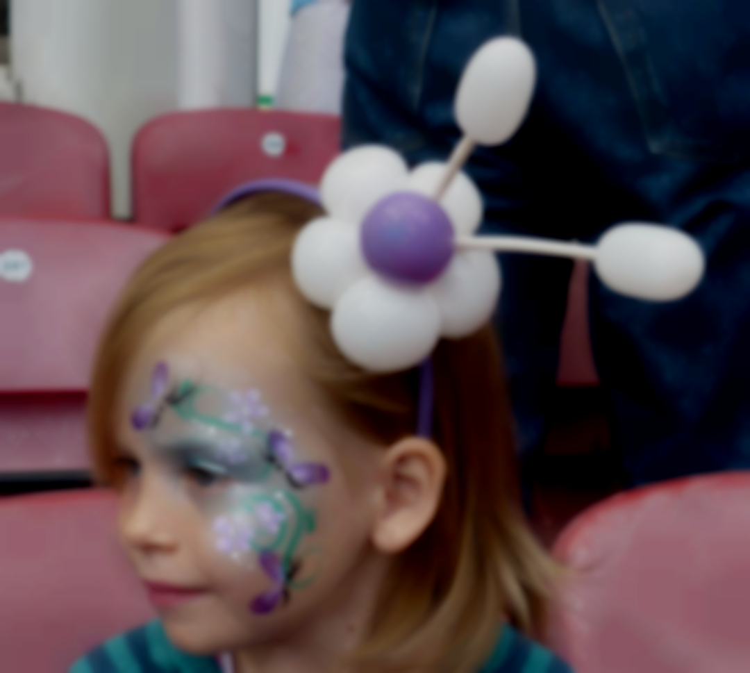 Fun at Westham FC face painting & balloons westham FC