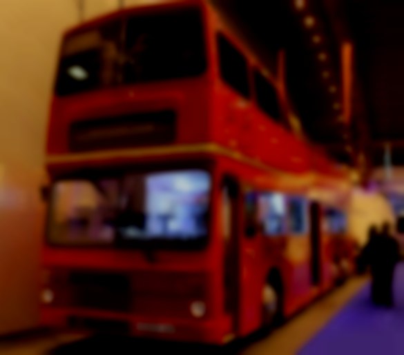 Vintage Bus Bar Big Red Bus Bar
