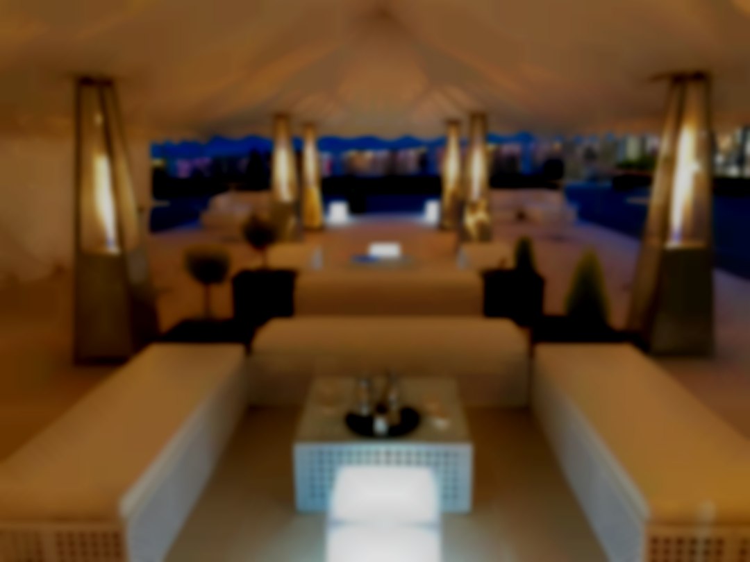 A Stylish VIP style seating area for a Wedding Chill Out seating area