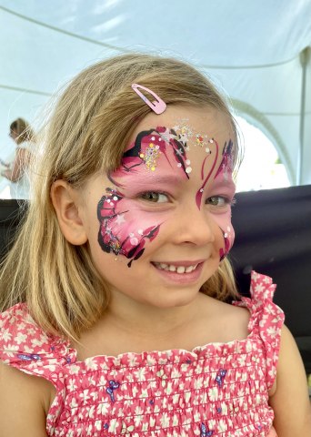 Face painting - a favourite addition to any event 