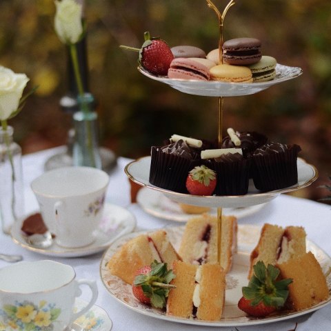 Three tiered cake stands - elegant and tasteful