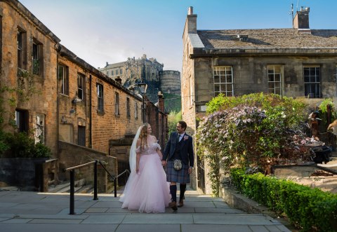 Summer wedding in Edinburgh by dddedkoue