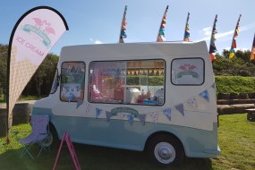 Pink Flamingo Ice Cream and Fizz