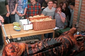 One Man and His Hog Paella Catering Profile 1