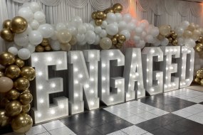 Take A Vowel Hire Light Up Letters and Numbers Profile 1