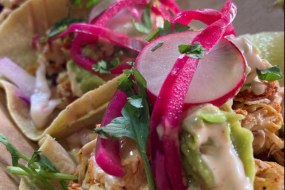 Achiote Chicken Tacos 
