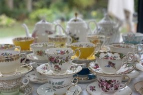 Flying Saucer Vintage Crockery Hire