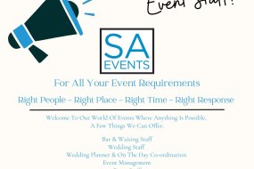 SA Events UK Wedding Accessory Hire Profile 1
