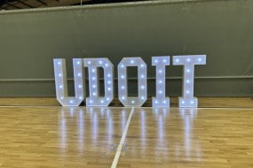 Styled Events Company Light Up Letter Hire Profile 1
