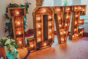Laine & May Hire Light Up Letters and Numbers Profile 1