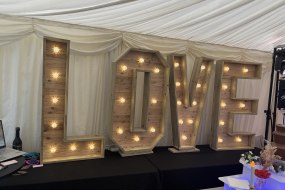 Dream Events Southwest Hire Light Up Letters and Numbers Profile 1