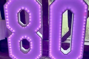 Elegance Of Essex Hire Light Up Letters and Numbers Profile 1