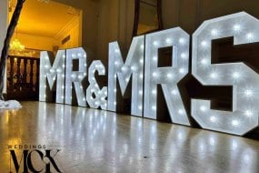 MCK Weddings And Events Hire Light Up Letters and Numbers Profile 1