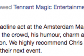 Tennant Magic Entertainment undefined Profile 1