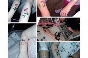 Razzle Dazzelled Temporary Tattooists Profile 1