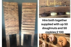 Rustic & Vintage Carts and Props Wedding Doughnuts Profile 1